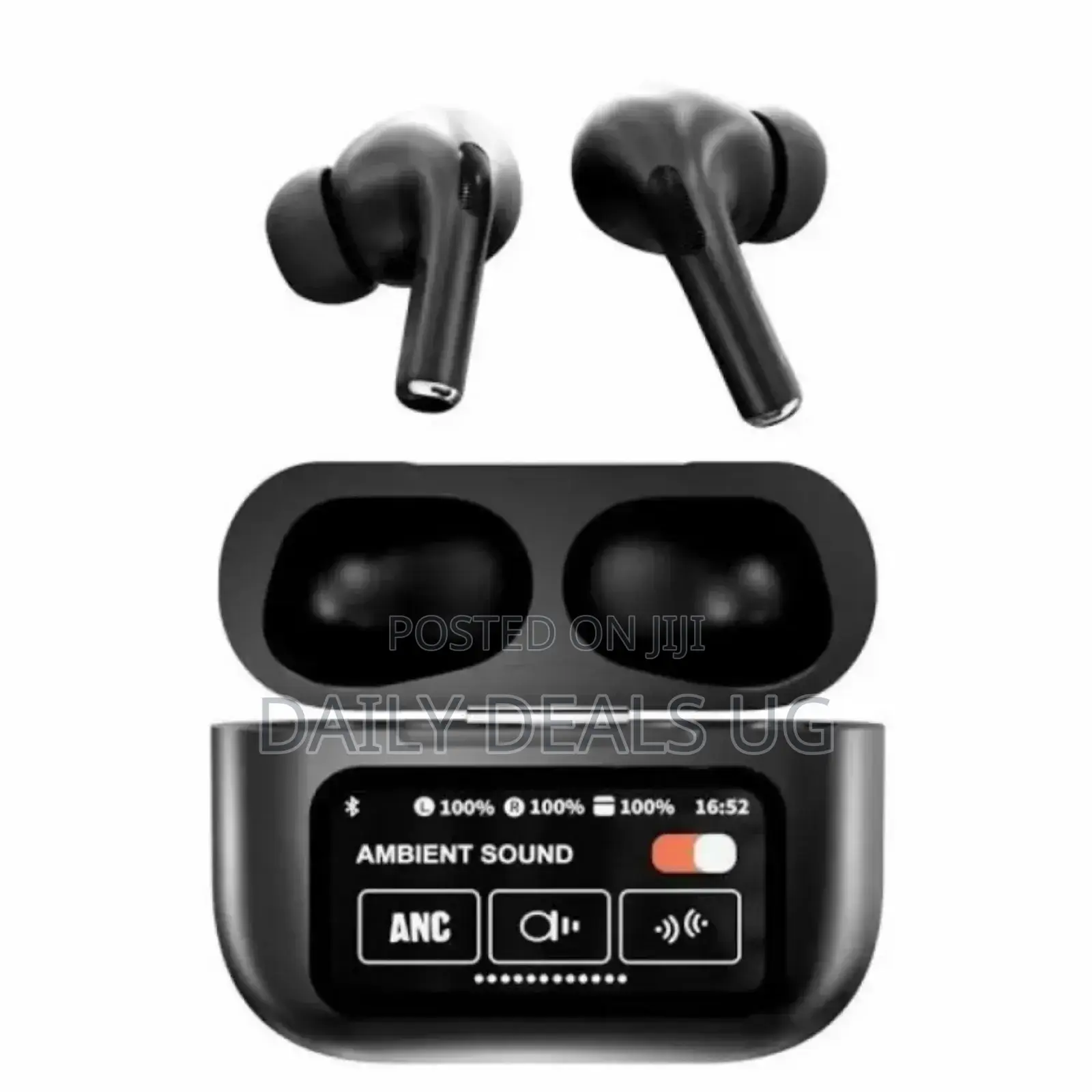 A9 Pro Anc Wireless Touchscreen Airpods With Bluetooth