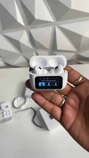 A9 Pro Anc Wireless Touchscreen Airpods With Bluetooth