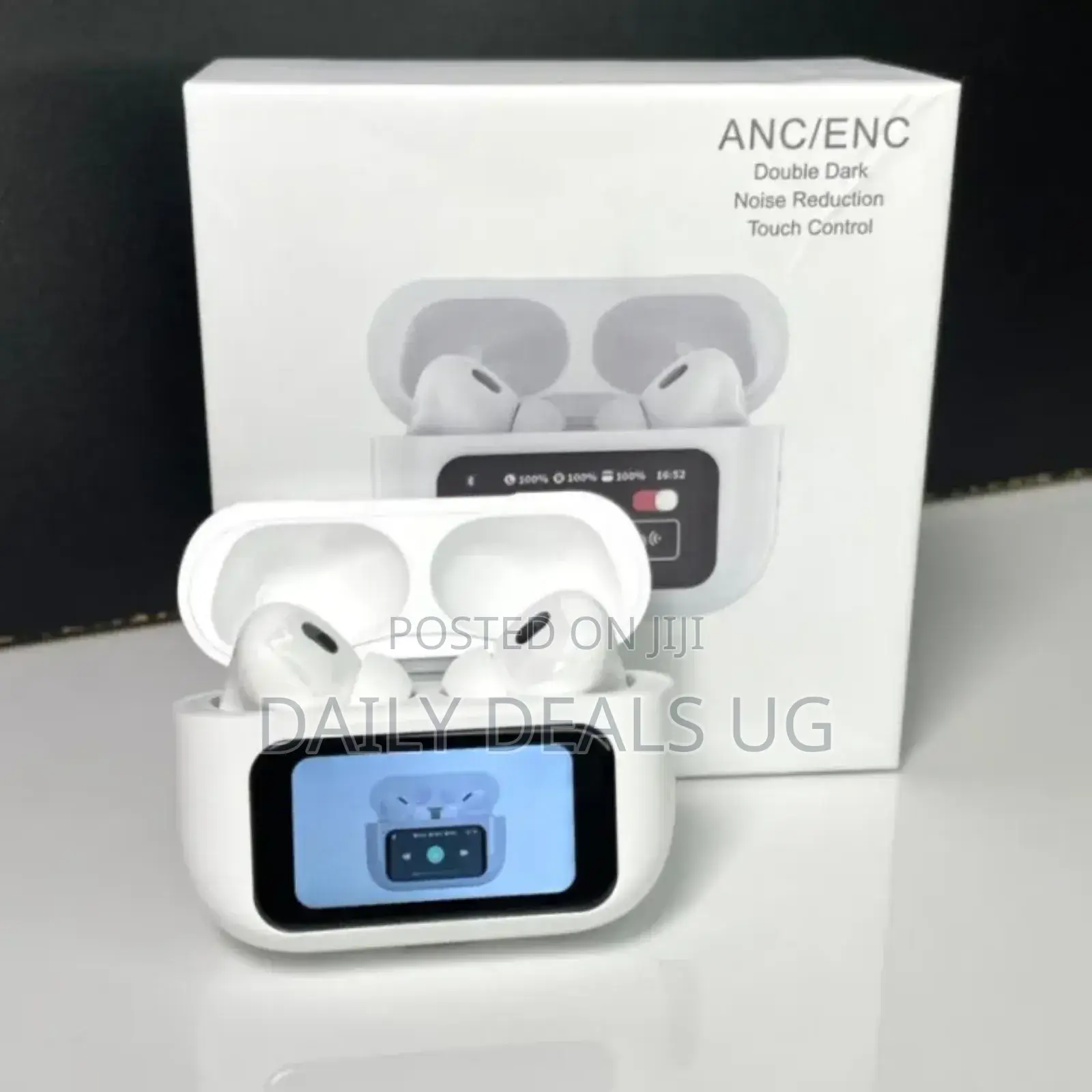 A9 Pro Anc Wireless Touchscreen Airpods With Bluetooth