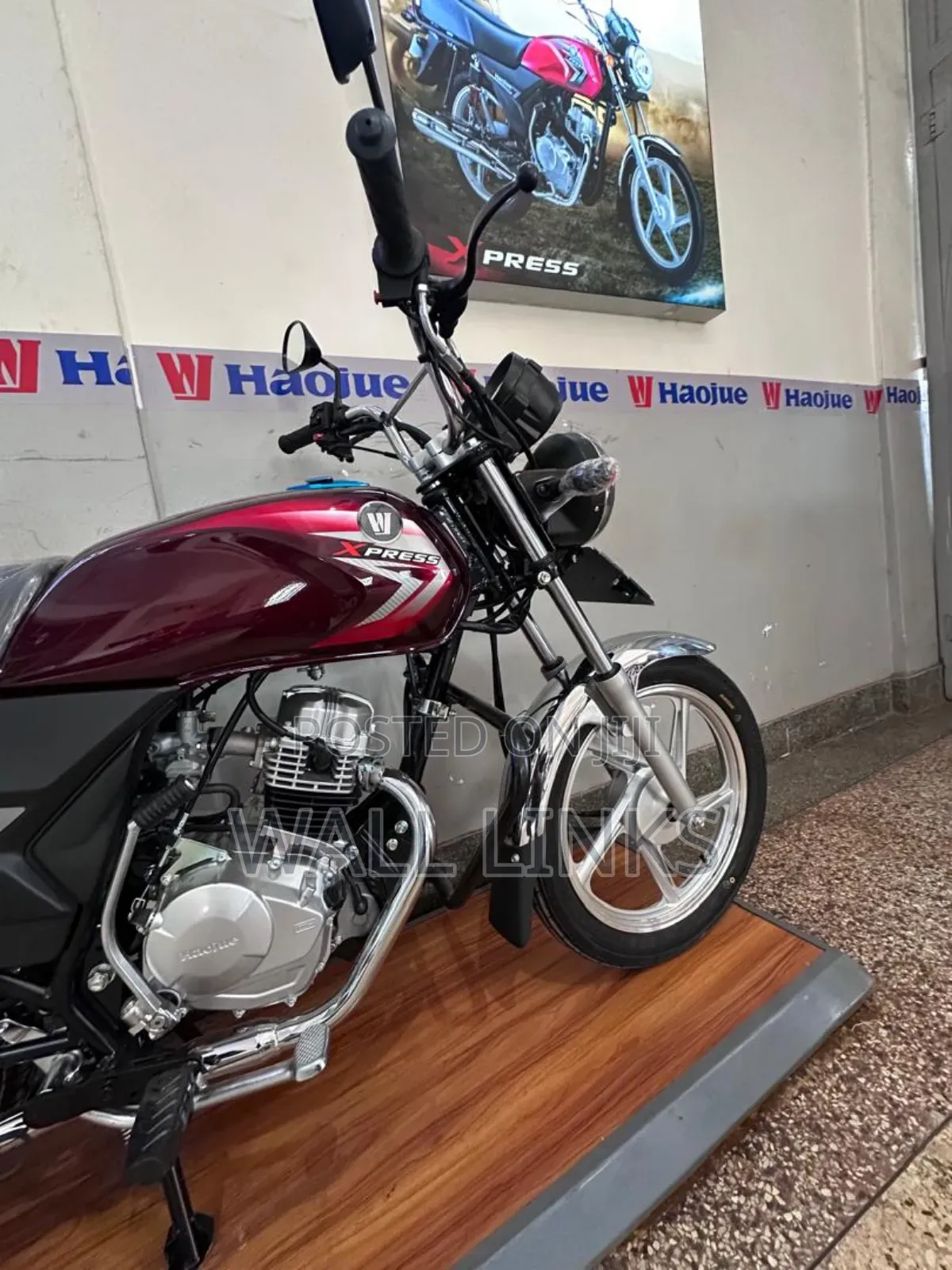 New Haojue XPRESS 2025 Red