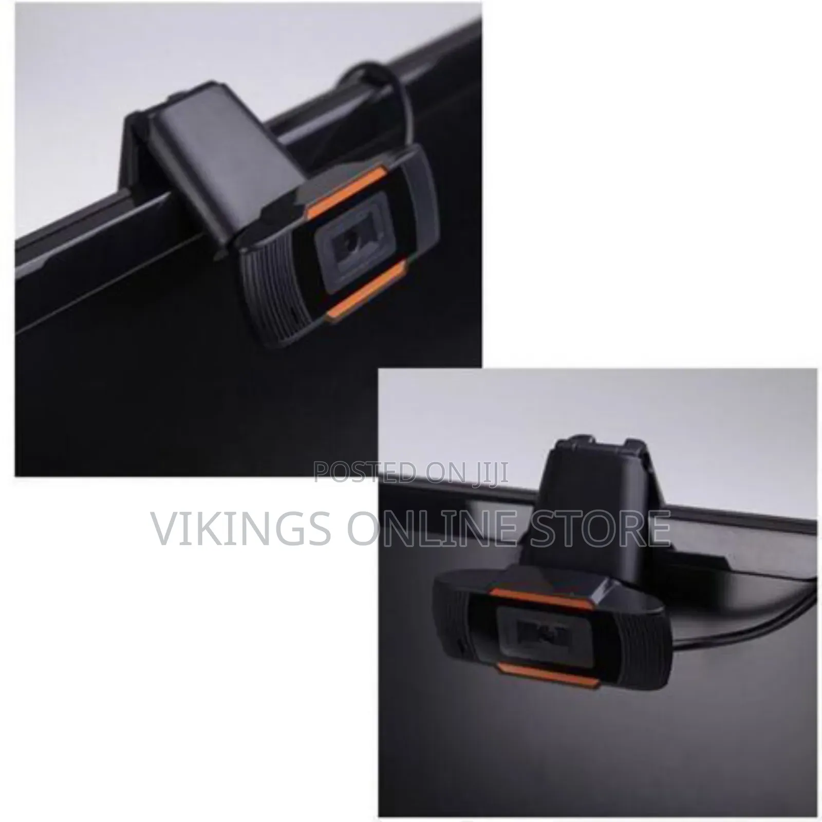 Usb Web Cam With Night Vision for Laptop Computer -Black