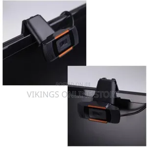 Usb Web Cam With Night Vision for Laptop Computer -Black