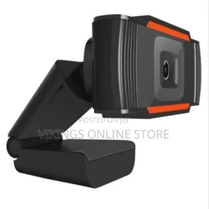 Usb Web Cam With Night Vision for Laptop Computer -Black