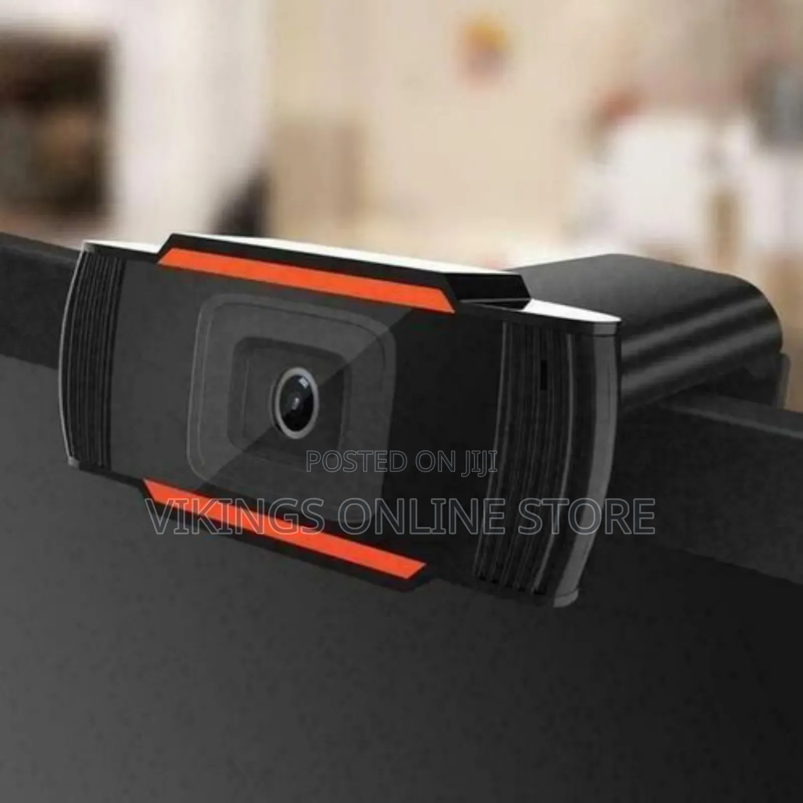 Usb Web Cam With Night Vision for Laptop Computer -Black