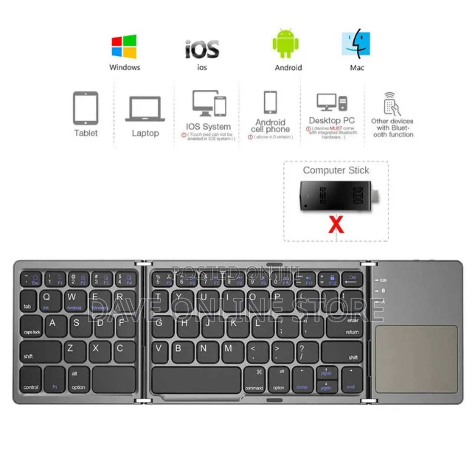 Flexible Bluetooth Keyboard High Quality,