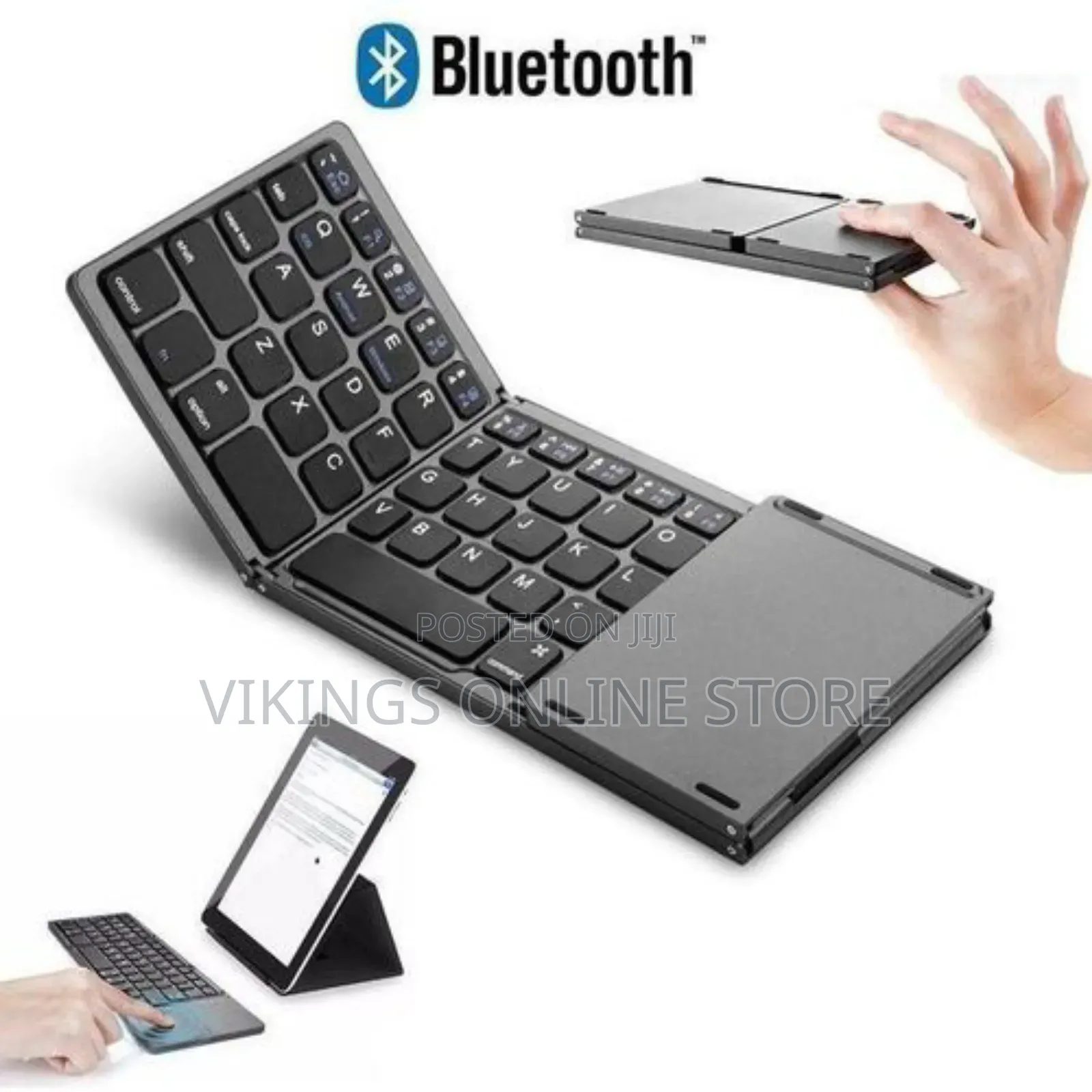 Mini Foldable Keyboard Touchpad Bluetooth-Compatible 3.0