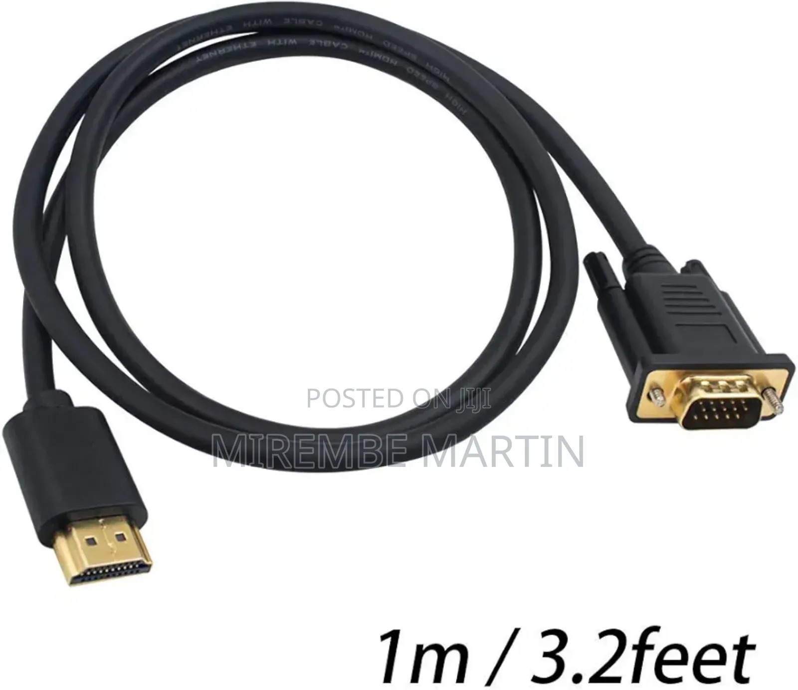 Hdmi Male to Vga Male Adapter Cable