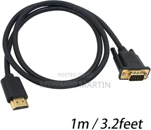 Hdmi Male to Vga Male Adapter Cable