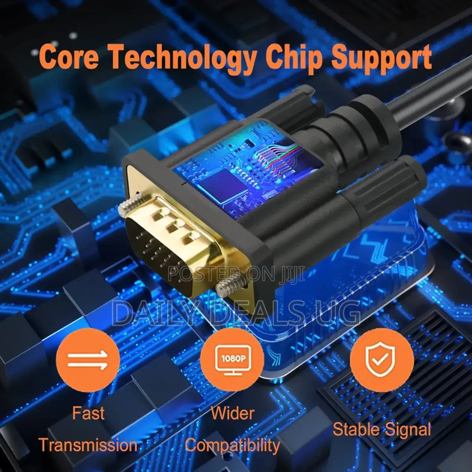 Hdmi to Vga Cable, 1080p