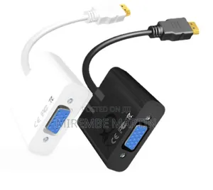 Hdmi Male to Vga Female Adaptor 1080p