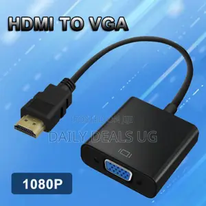 Hdmi Male to Vga Female Converter Adapter Cable Audio