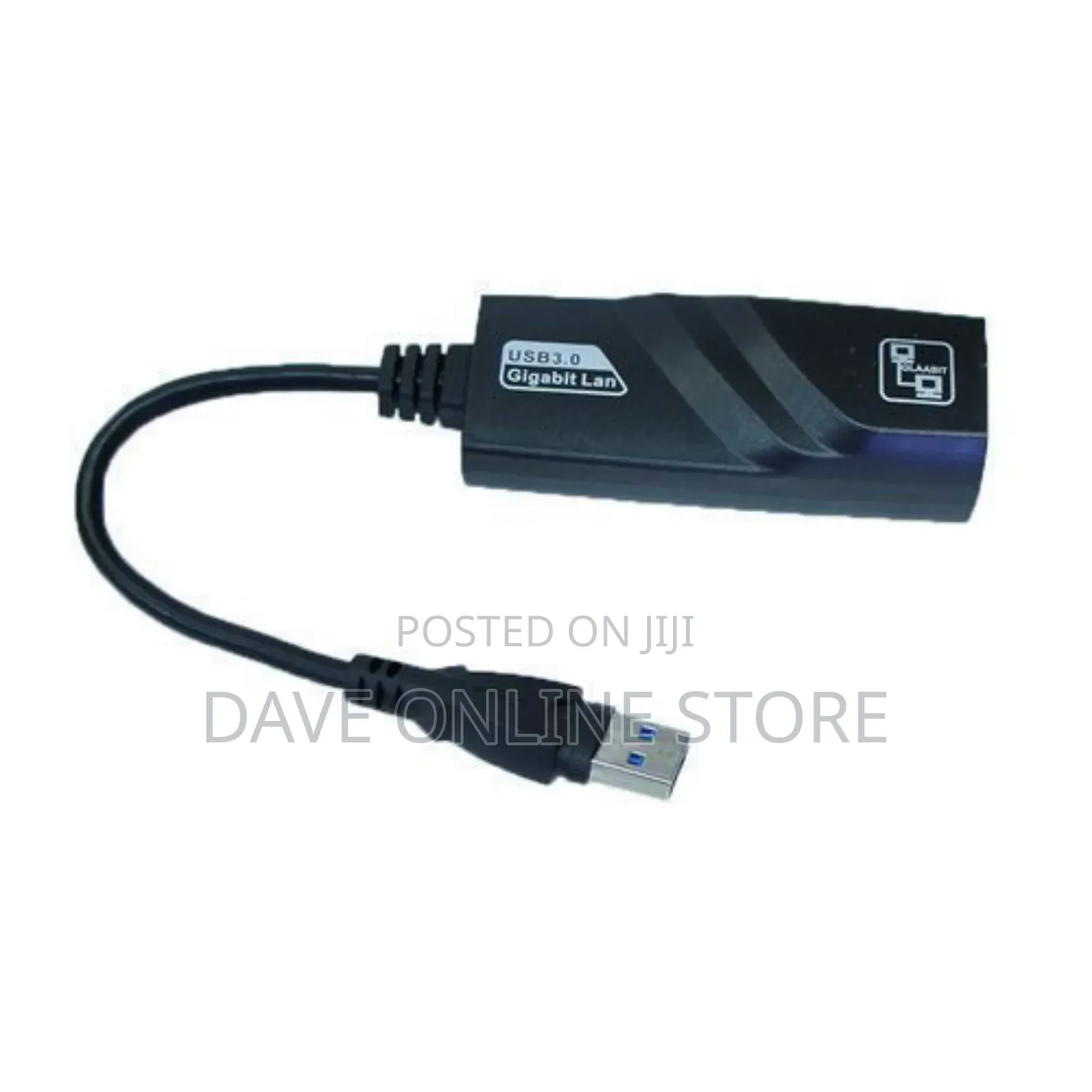 3.0 Usb High Speed Ethernet Network Adapter-Black