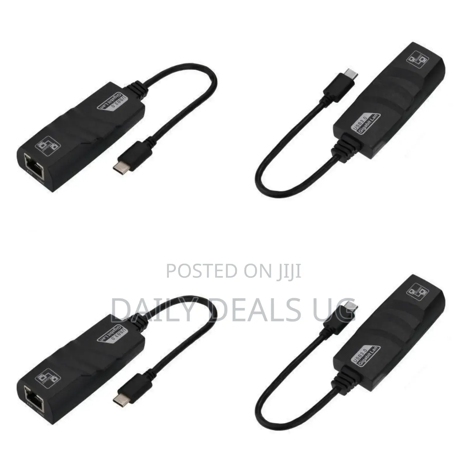 Original Type - C to Ethernet Adapter - Black
