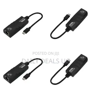 Original Type - C to Ethernet Adapter - Black