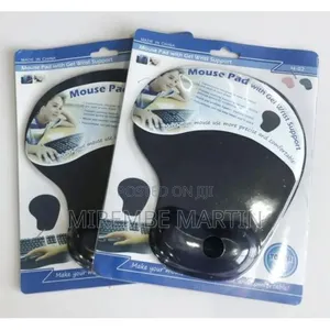 Silicone Gel Support Mouse Pad With Ergonomic Wrist Rest