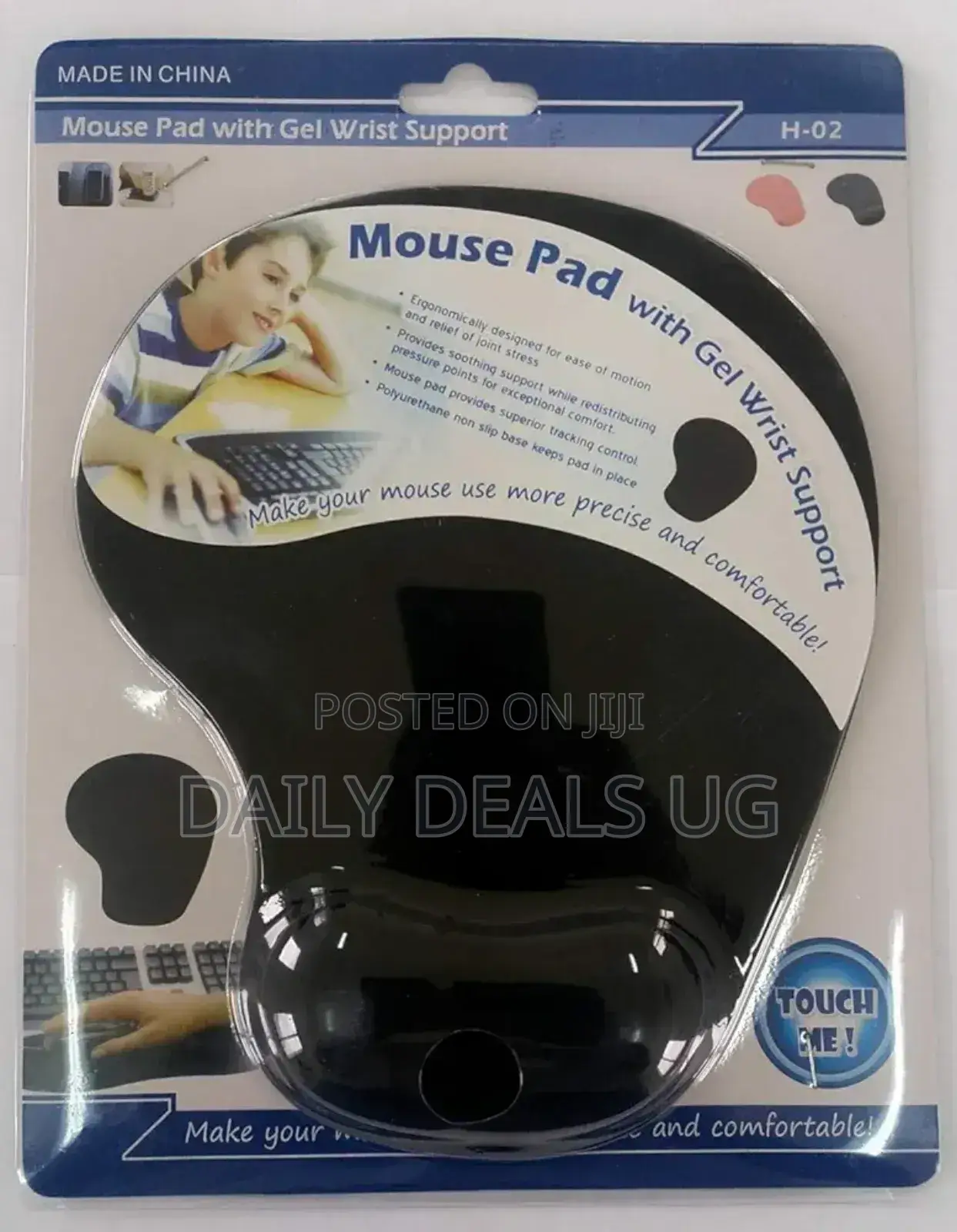 Generic Mouse Pad Gel Foam and Wrist Support for Pc Laptop