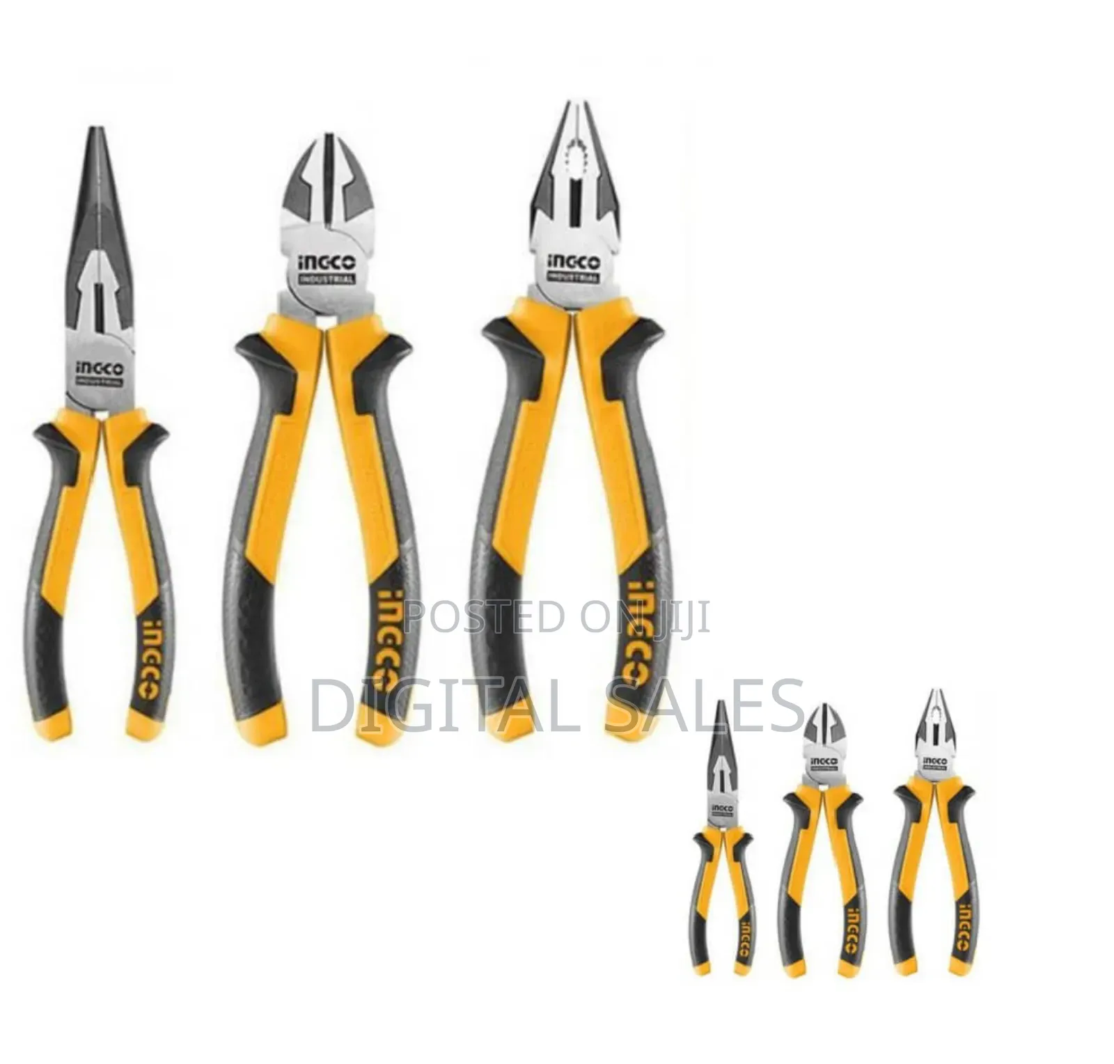 Ingco 3pcs Pliers