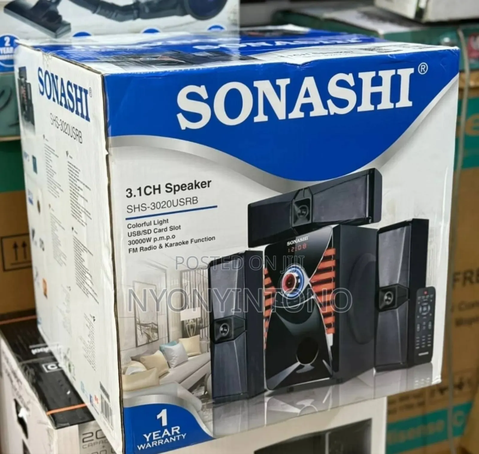 Sonashi 3.1ch Multimedia Speaker With Bluetooth