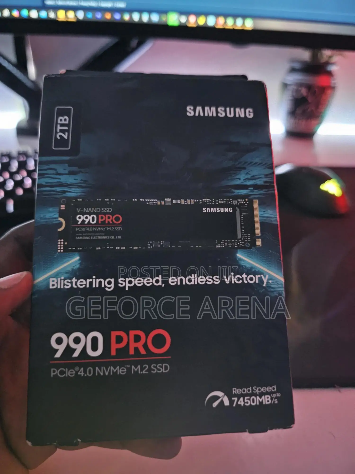 Samsung 990 Pro 2tb Nvme M.2 SSD - Gen4 SSD - 7.5gb/Second Speeds