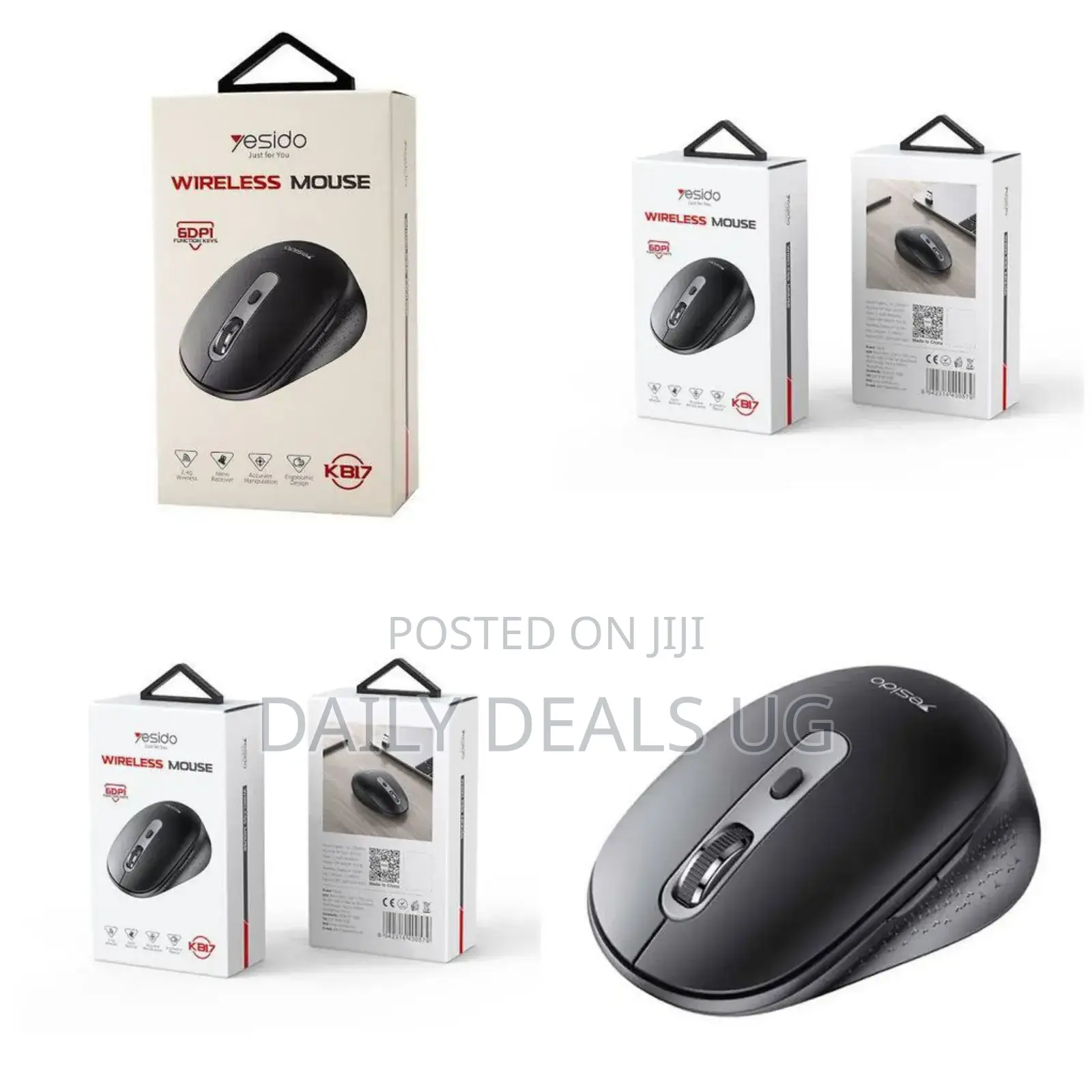 Yesido Kb17 Mechanical Wireless Mouse
