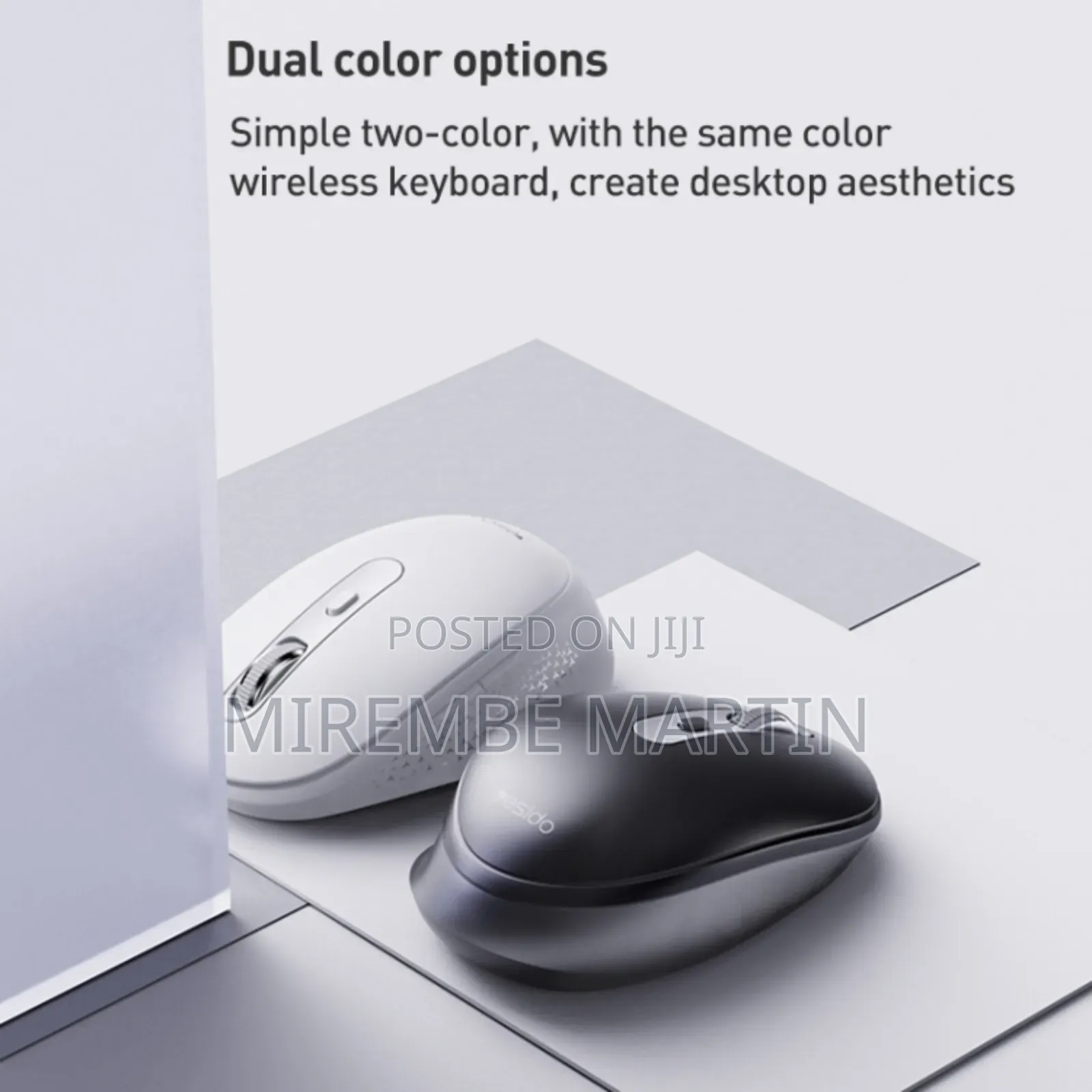 Yesido Kb17 1600dpi 2.4ghz Wireless Mouse(White) or Black