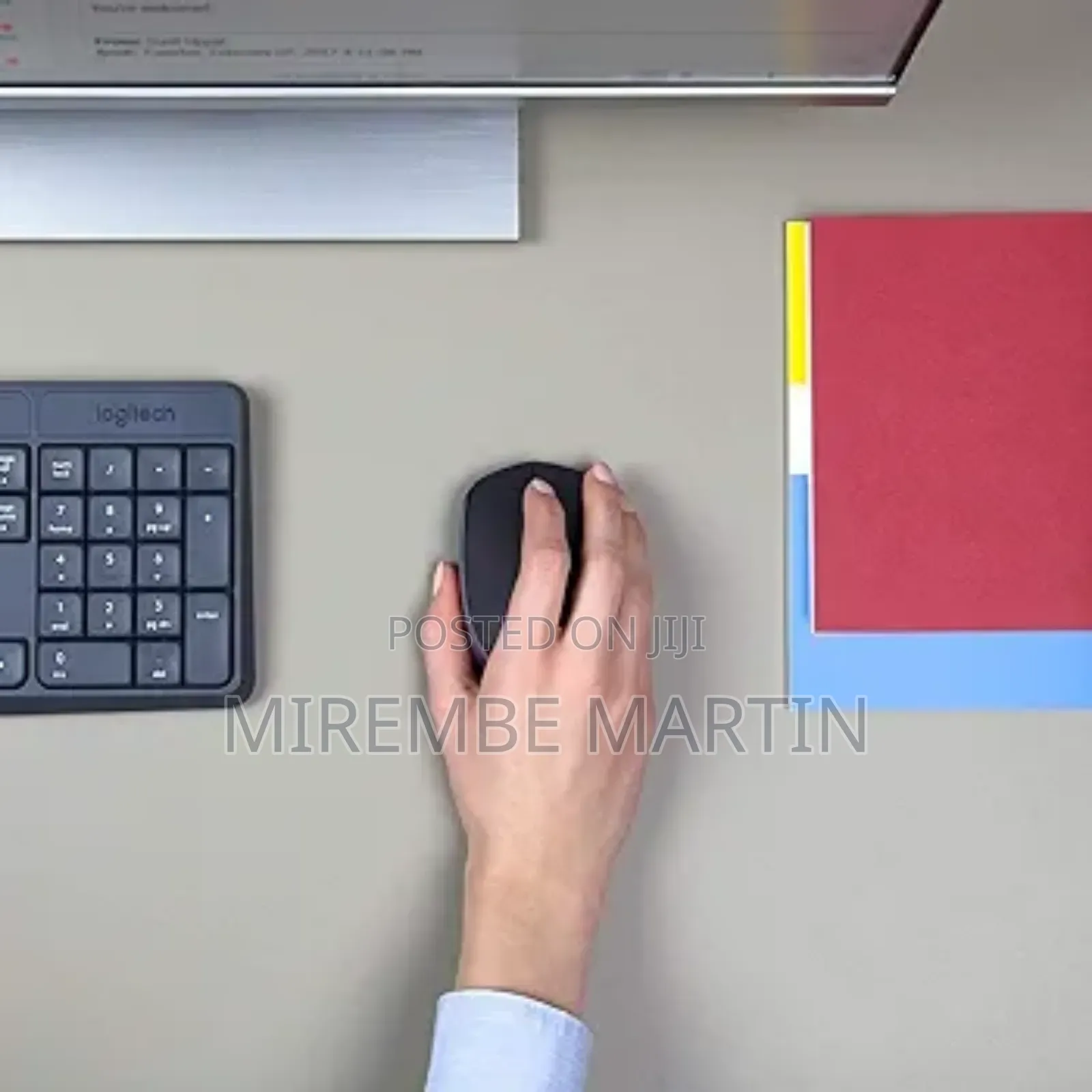 Logitech Wireless Mouse for Pc Laptop - M171