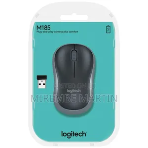 Logitech M185 Wireless Mouse Black