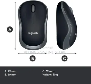 Logitech M185 2.4ghz Wireless Mouse With Mini Usb Receiver