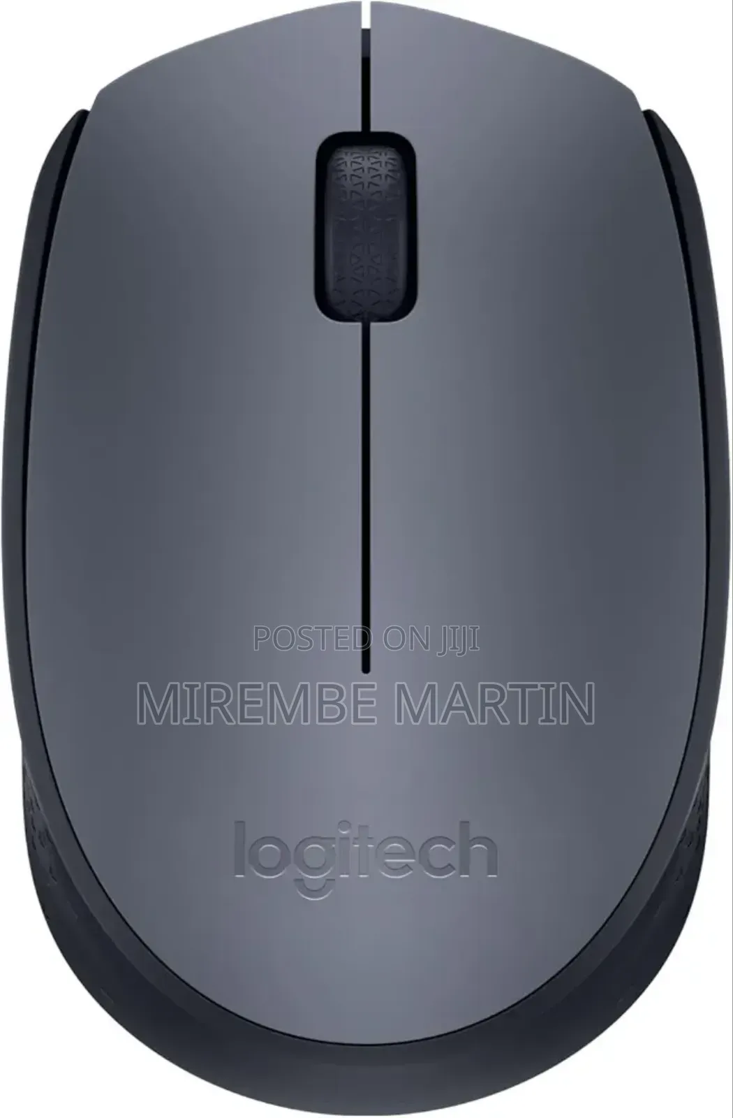 Logitech M170 Wireless Mouse, 2.4 GHZ - Grey/Black