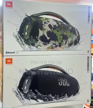 JBL Boom Box 3 Rechargeable Bluetooth Speaker