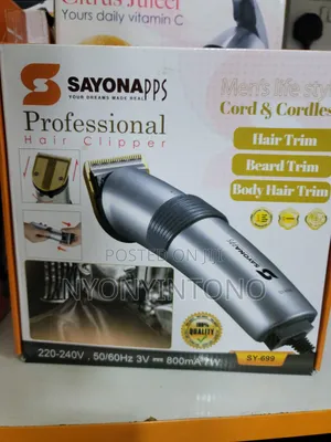 Sayona Highquality Cord Cordless Professional Hair Clipper