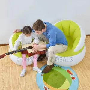 Versatile Inflatable Flocking Kids Chair Sofa