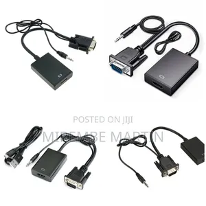Vga Male to Hdmi Female With Audio