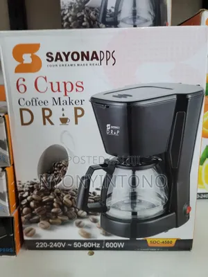 Sayona High-Quality 6cups Coffee and Espresso Maker