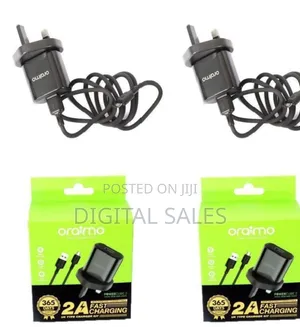 Oraimo Fast Charging Smart Charger - Black