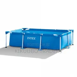 Intex Rectangular Metal Swimming Pool 2.6m