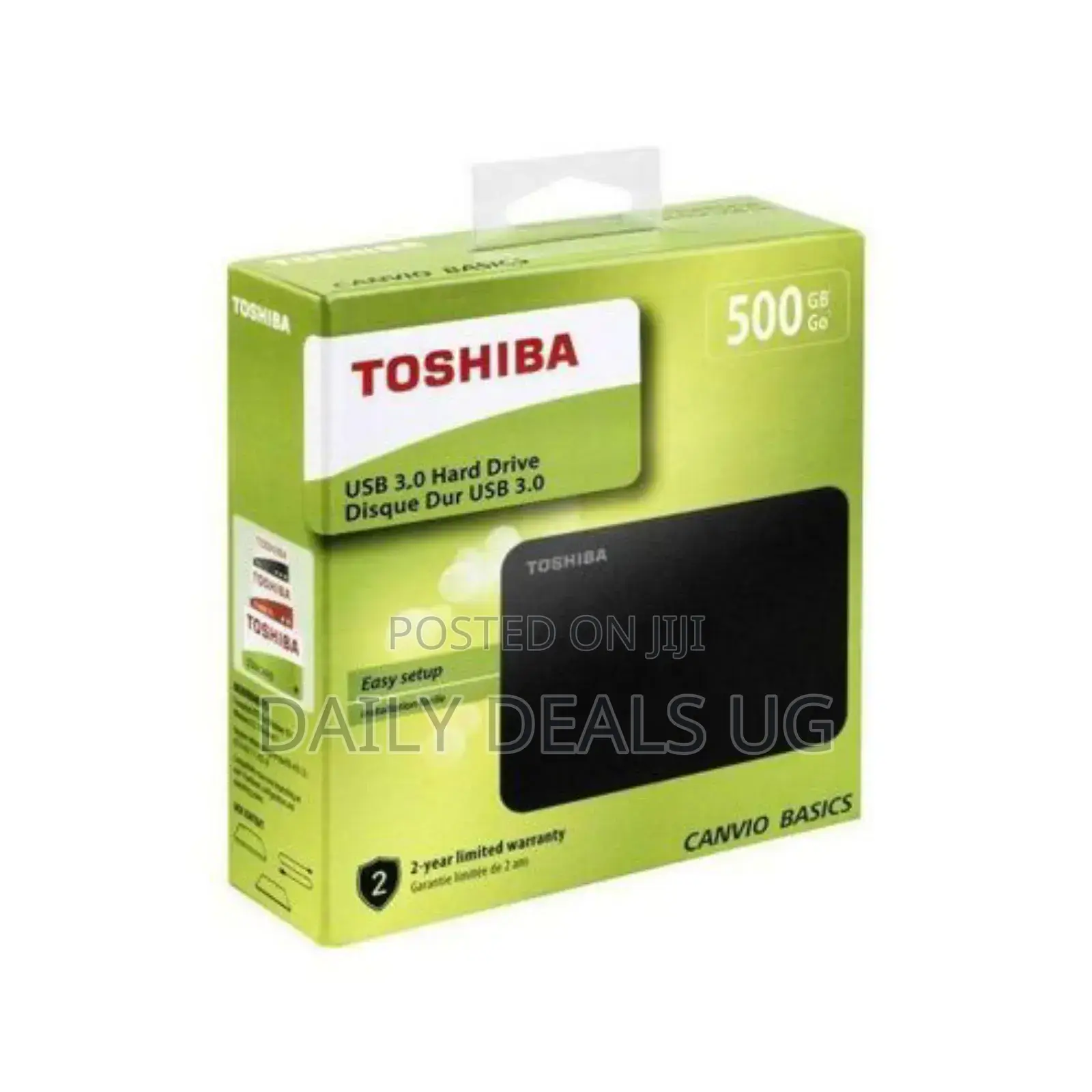 Toshiba External Hard Disk Casing Usb 3.0 - Black