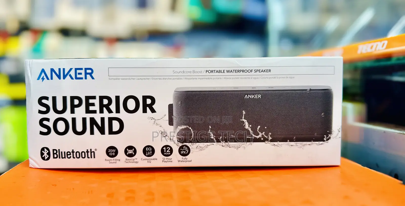 Anker Soundcore Boost Upgraded Bluetooth Speaker