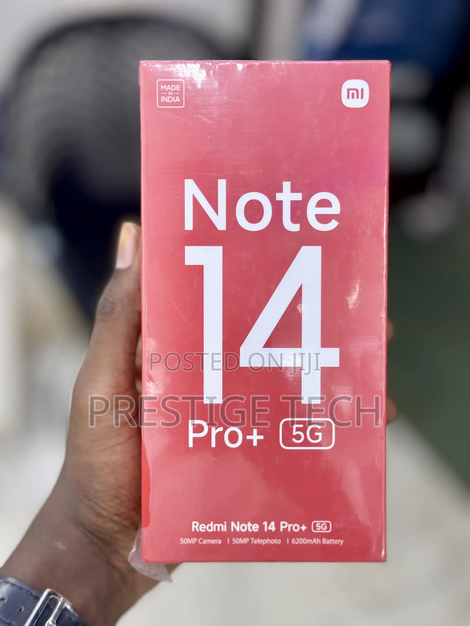 New Xiaomi Redmi Note 14 Pro+ 5G 256 GB Black