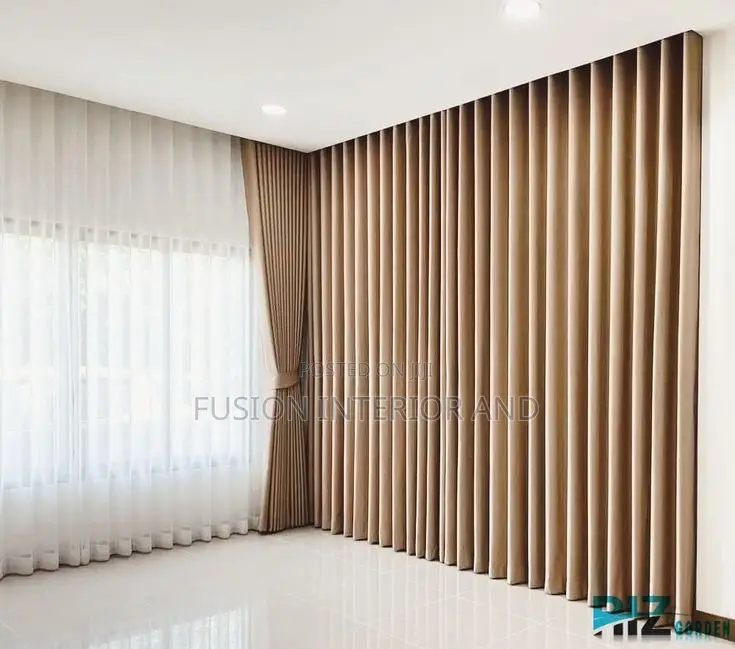 Plain Gold Curtains