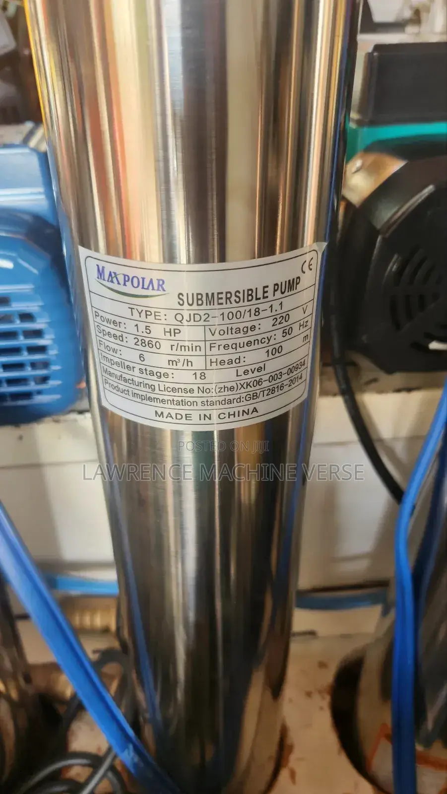 Submersible Water Pump Maxpolar 100m