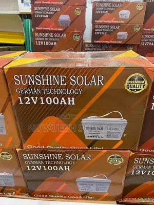 100ah German Technology Sunshine Solar Battery Gkok
