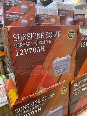 70ah Sunshine German Technology Solar Battery