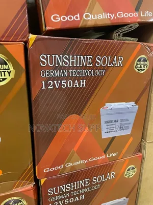 50ah German Technology Sunshine Solar Battery Fkna