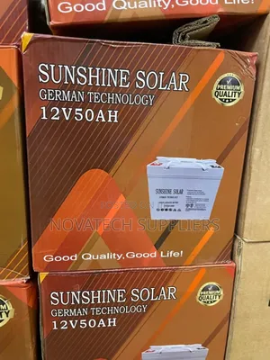 50ah German Technology Sunshine Solar Battery Luna