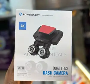 Powerology Dual Lens Dash Camera 
