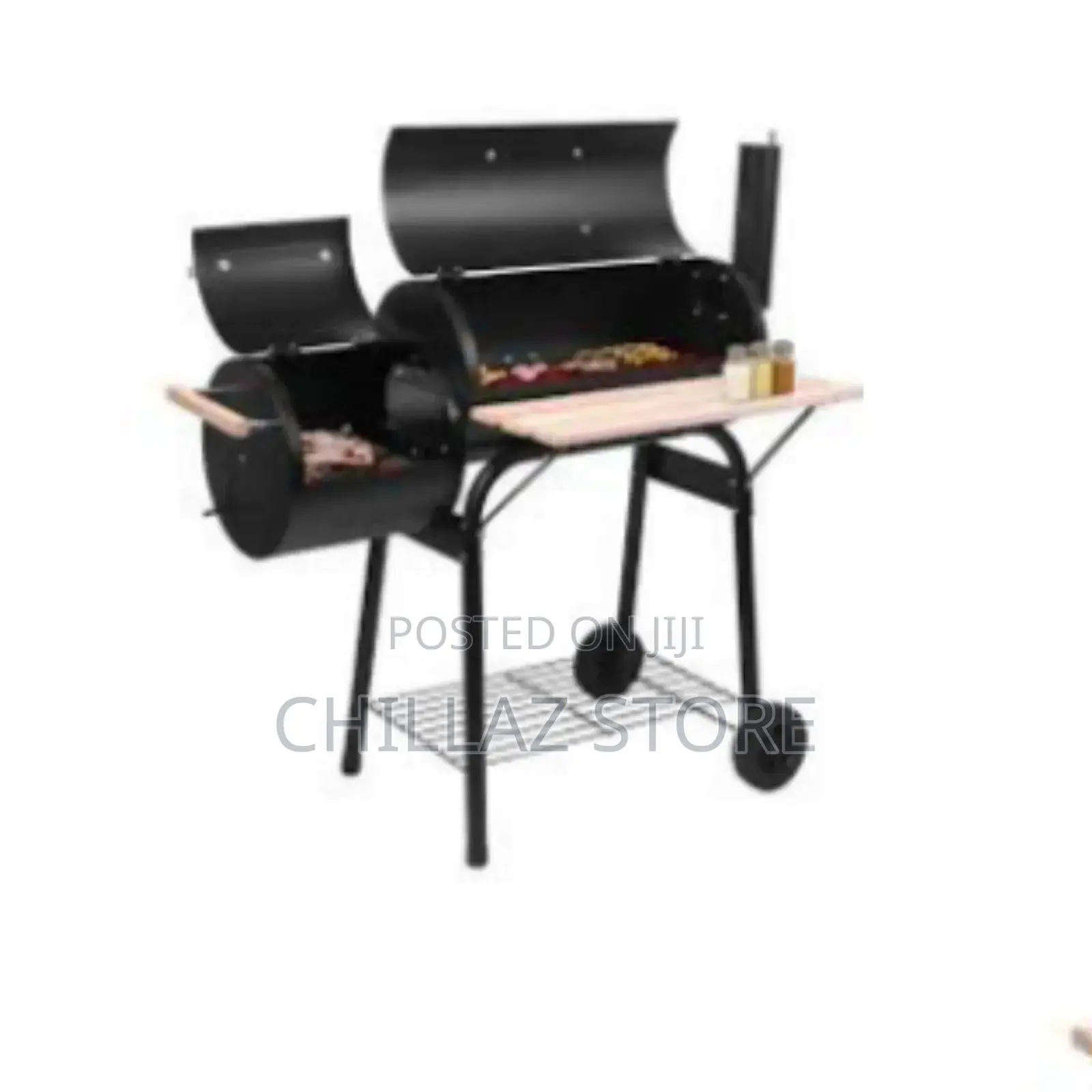 Outdoor BBQ Grill Charcoal Pit Patio Smoker.