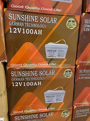 100ah German Technology Sunshine Solar Battery Moch