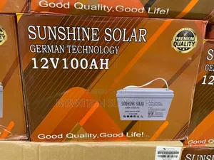 100ah German Technology Sunshine Solar Battery Jaxx