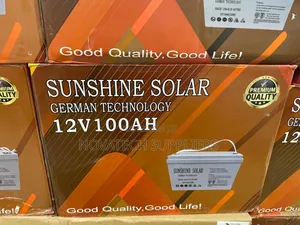 100ah Sunshine Solar Powder Battery Green Solar